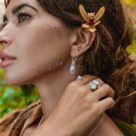 Aquamarine rings