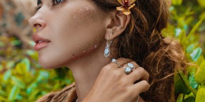 Aquamarine rings