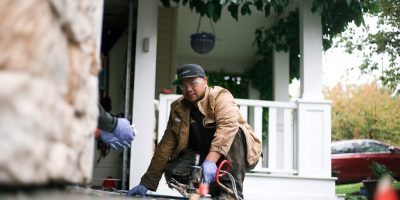 concrete sidewalk repair