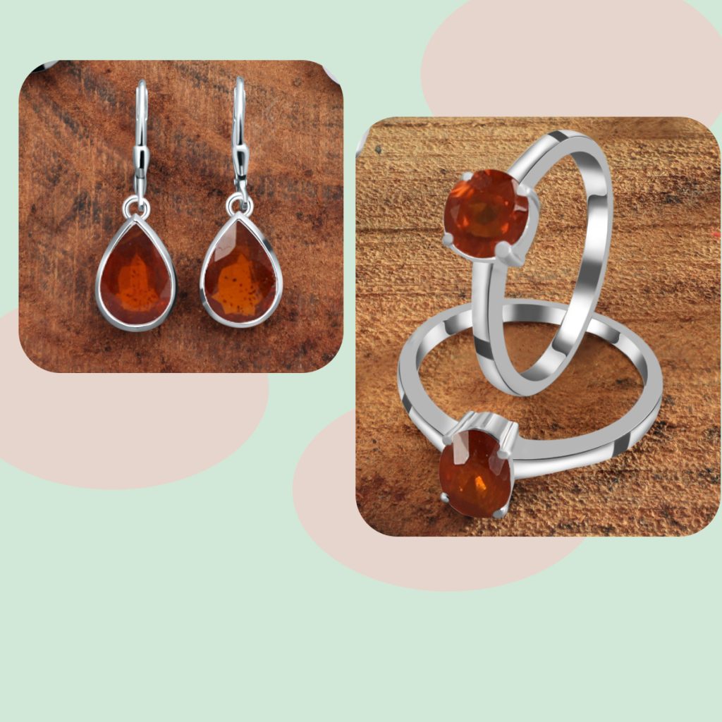 Orange Kyanite Jewelry