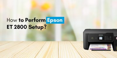 Epson ET 2800 Setup