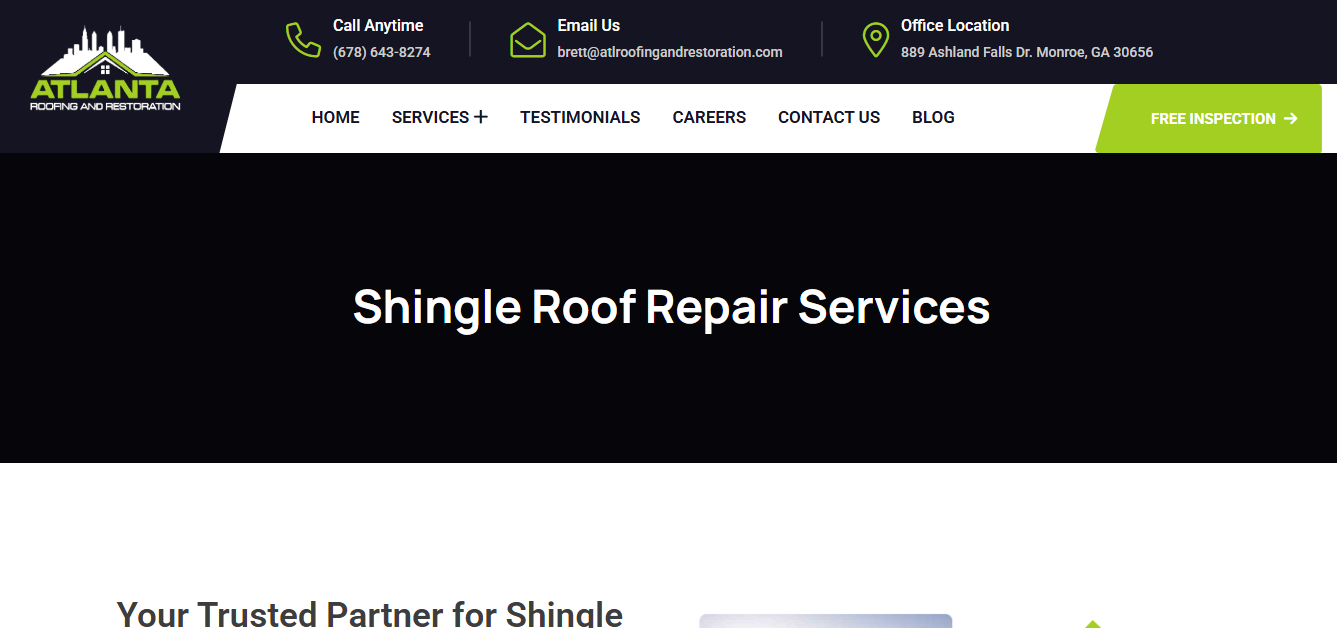 single roof repair services
