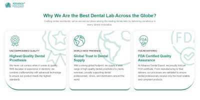 Best Dental Lab in India 2025 - Advance Dental Export