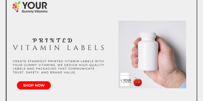 printed vitamin labels