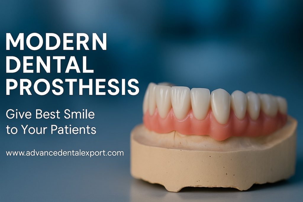 Modern Dental Prosthesis Give Best Smile to Your Patients