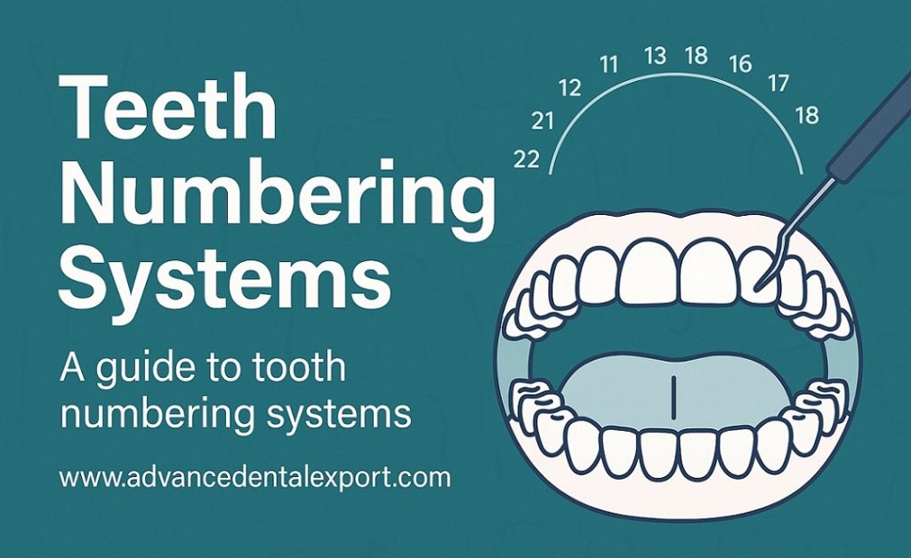 Understanding the Basics of Teeth Naming and Types of Teeth Numbering System in Dentistry