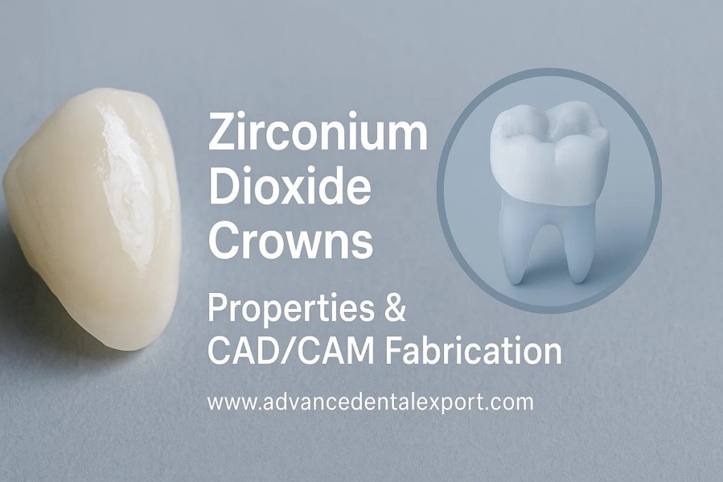 Zirconium Dioxide Crowns Properties & CADCAM Fabrication