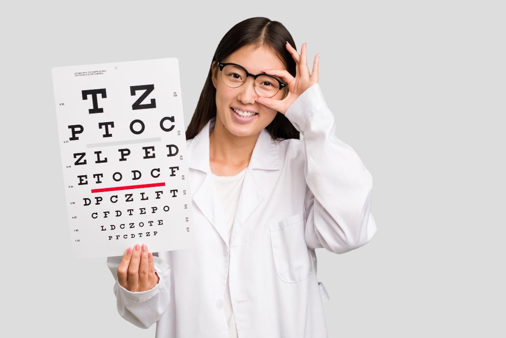 An eye specialist