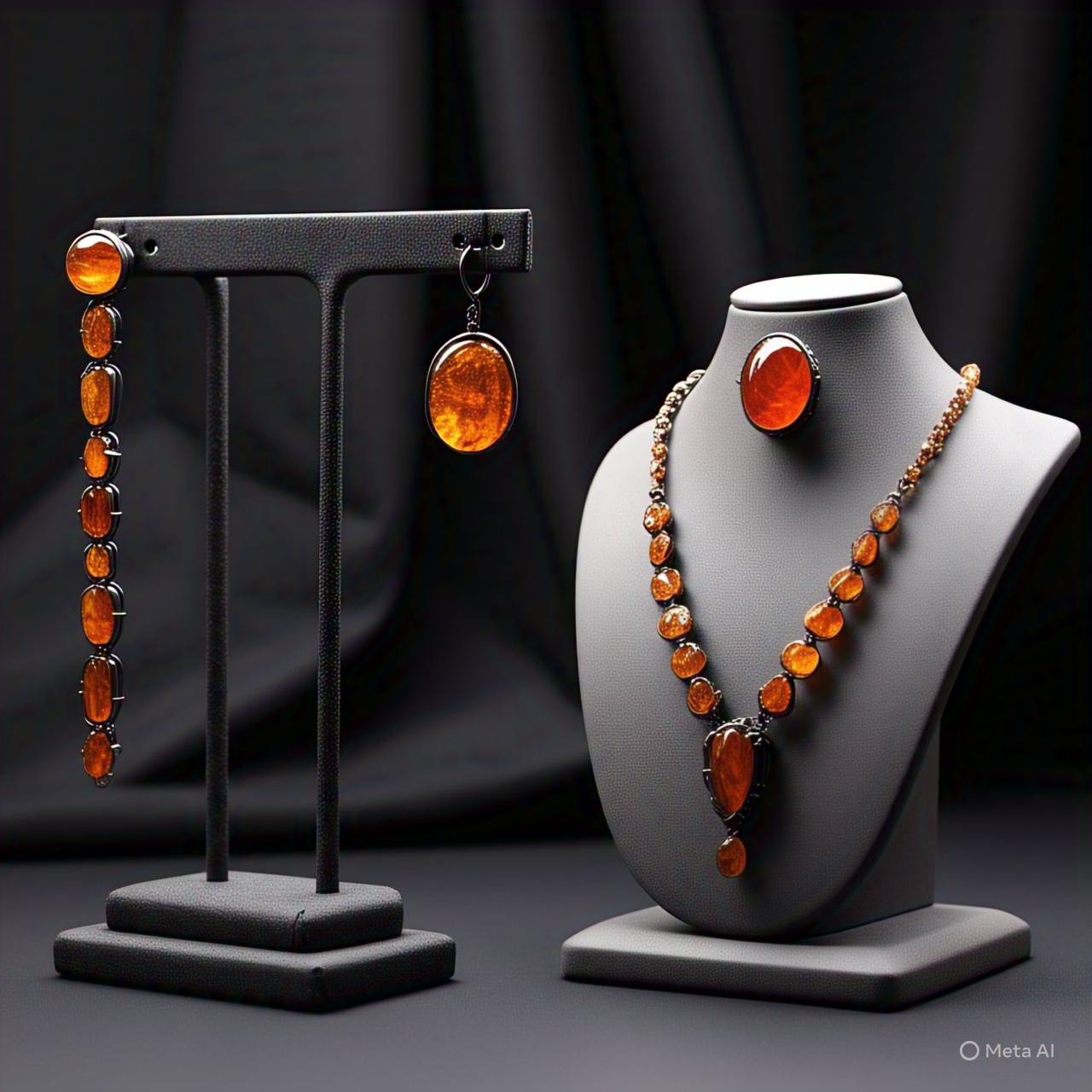 Orange Kyanite Jewelry