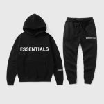 Essential Spring Black Hooded Tracksuit Style Elevated