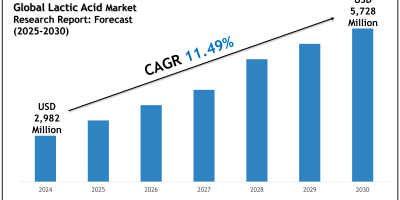 Lactic Acid Market Trends & Forecast: 2025–2030 Analysis on Cargill, Kemin Industries