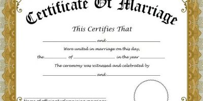 Marriage Certificate in Pakistan