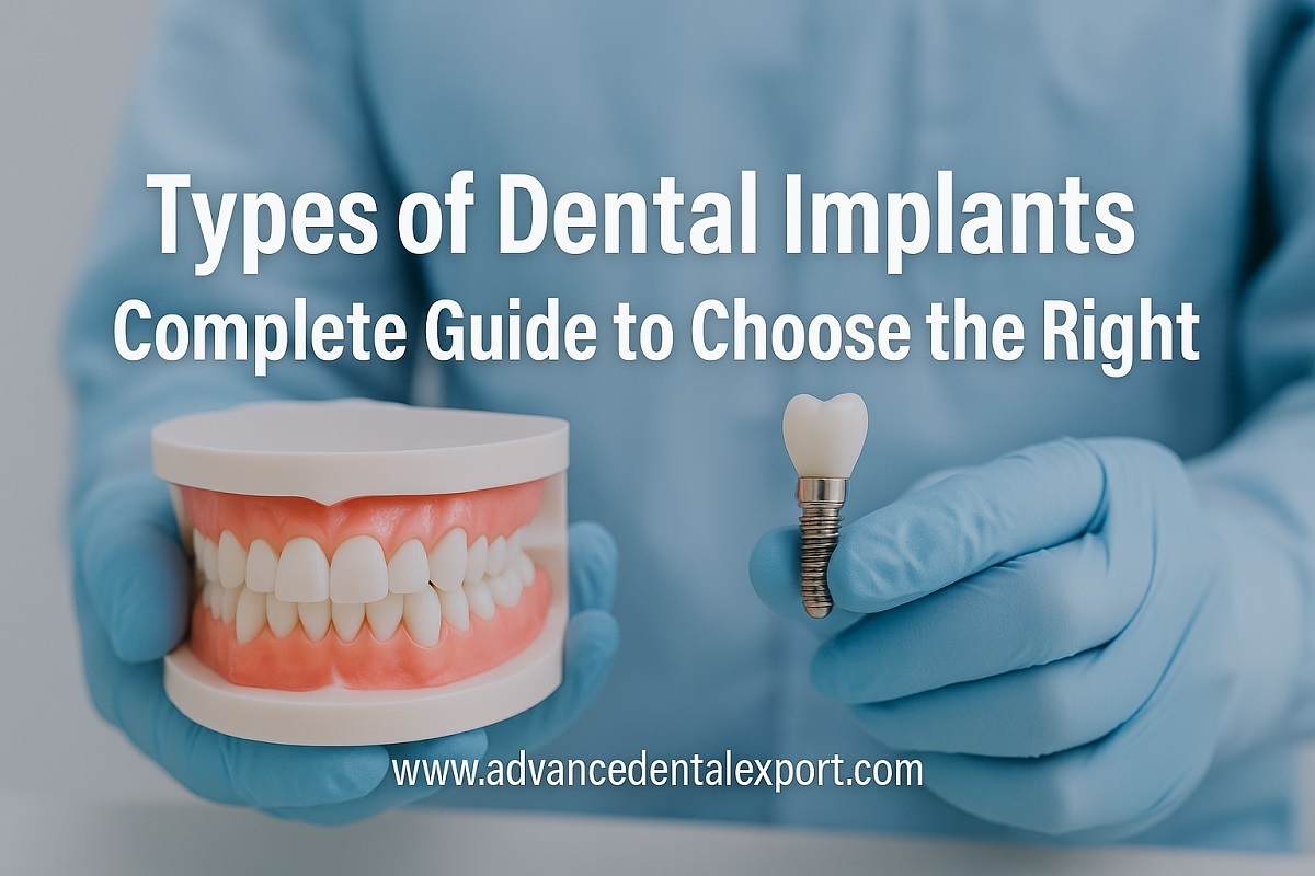 Types of Dental Implants Complete Guide to Choose the Right