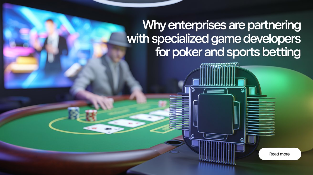 Why Enterprises are Partnering with Specialized Game Developers for Poker and Sports Betting