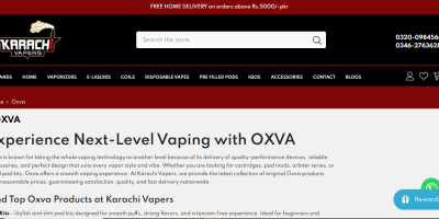 Oxwa pod price in pakistan
