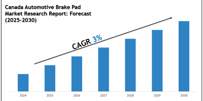 Canada Automotive Brake Pad Market Charts, Graphs and Forecast Report 2030