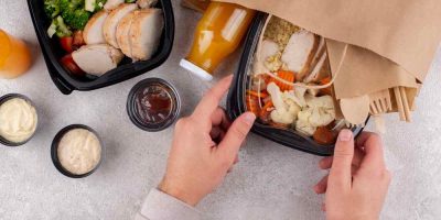 Food in package