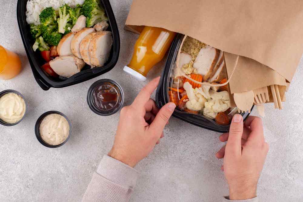 Food in package