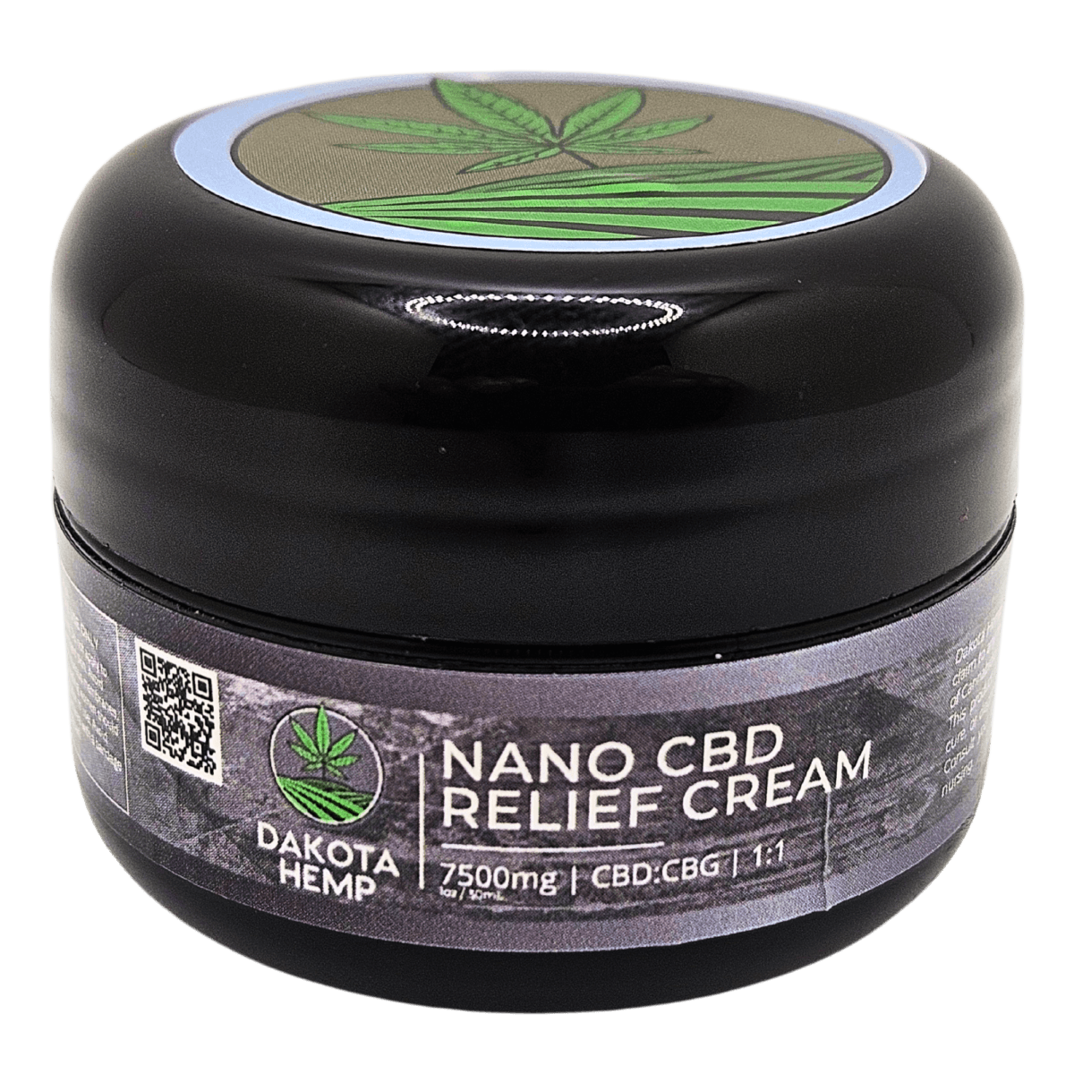 Nano Hemp Relief Cream .5oz (7500mg)