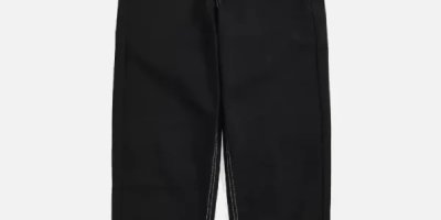 Empyre Embroidered Logo Black Denim Jeans